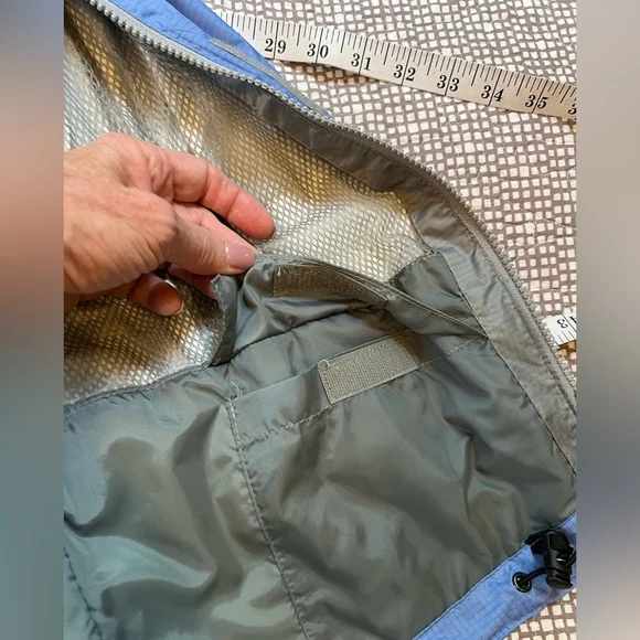 Against the Elements waterproof rain jacket with hood, Size M (10-12). NWOT - Picture 5 of 15